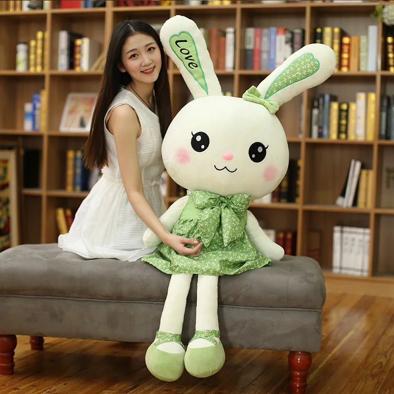 35-150cm Cute Long Legs Rabbit Plush Toy | Stuffed Soft Animal Bunny Doll | Baby Kids Toys Birthday Gift Christmas Present For Girl | Alo Trendy