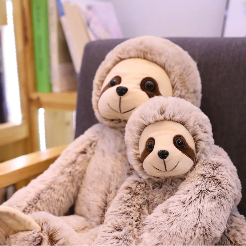 50/70cm Cute Sloth Plush Toys | Soft Animal Stuffed Plush Sloth Dolls | Perfect Bear Toy for Baby, Kids' Birthday, and Xmas Gifts | Folivora Toy