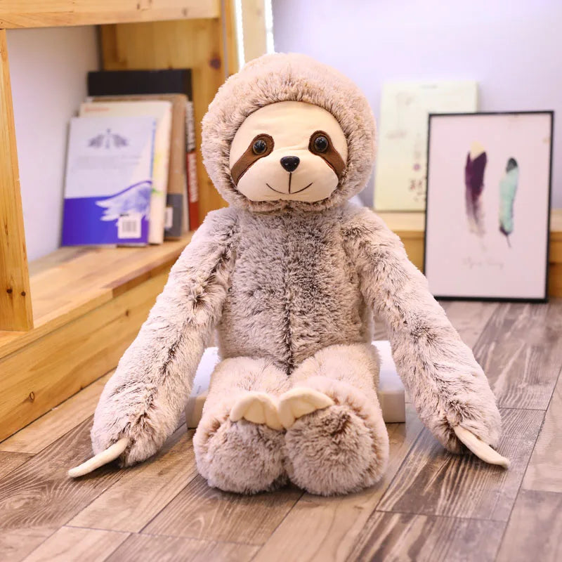 50/70cm Cute Sloth Plush Toys | Soft Animal Stuffed Plush Sloth Dolls | Perfect Bear Toy for Baby, Kids' Birthday, and Xmas Gifts | Folivora Toy