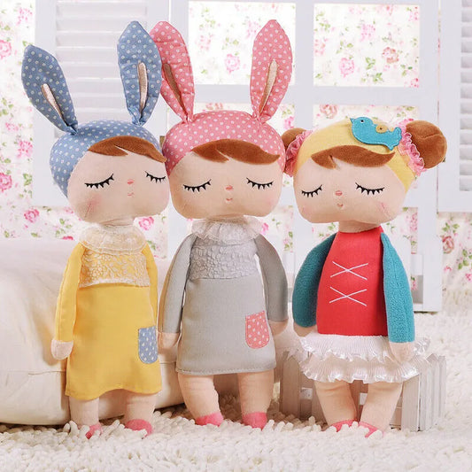 Angela Rabbit Metoo Sleeping Doll | Cute Cartoon Stuffed Plush Toy | Ideal Baby Birthday Gift | Soft Newborn Infant Comfort Toy