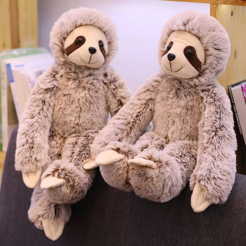 50/70cm Cute Sloth Plush Toys | Soft Animal Stuffed Plush Sloth Dolls | Perfect Bear Toy for Baby, Kids' Birthday, and Xmas Gifts | Folivora Toy