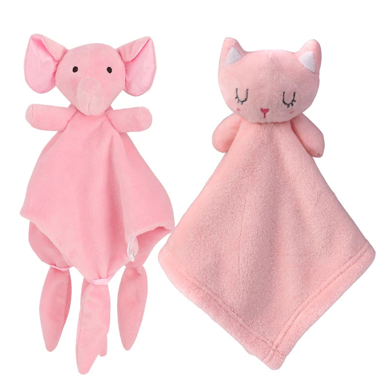 Soft Bunny Baby Rattle Gift | Newborn Soothe & Appease Towel | Stuffed Blanket Doll | Comfort Sleep Companion | Plush Toys