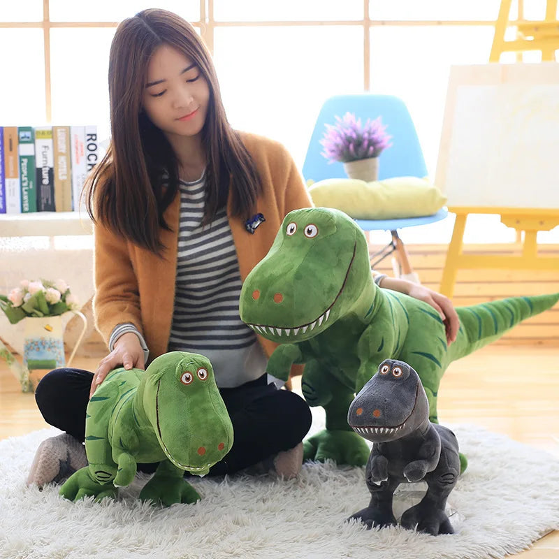 1pc 40-100cm New Dinosaur Plush Toys | Cartoon Tyrannosaurus Cute Stuffed Toy Dolls for Kids | Perfect Birthday Gift for Boys