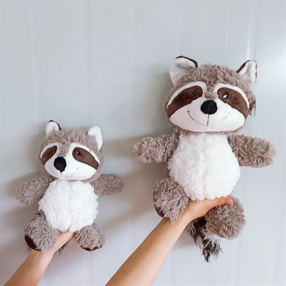 25-55cm Gray Raccoon Plush Toy | Cute Soft Stuffed Animals Doll Pillow for Girls Children Kids Baby | Birthday Gift