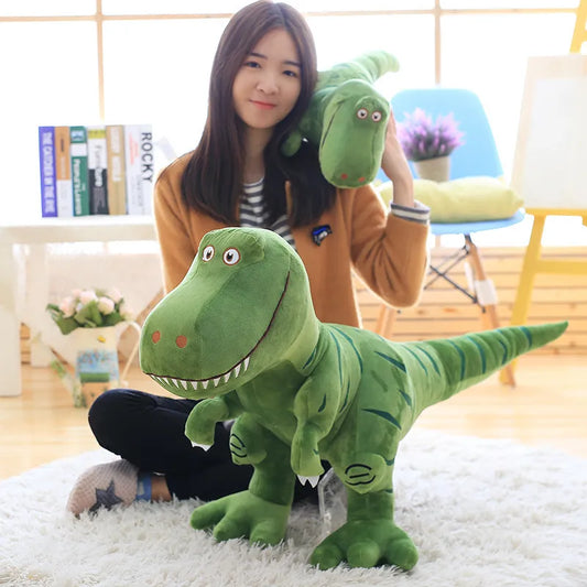 1pc 40-100cm New Dinosaur Plush Toys | Cartoon Tyrannosaurus Cute Stuffed Toy Dolls for Kids | Perfect Birthday Gift for Boys