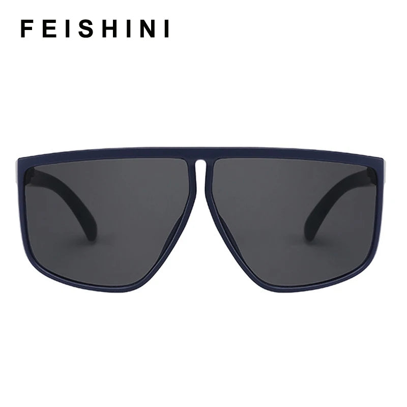 Counters Big Frame Shield Sunglasses Women | Mirror UV400 Classic Brand Designer Unisex Sunglass For Men