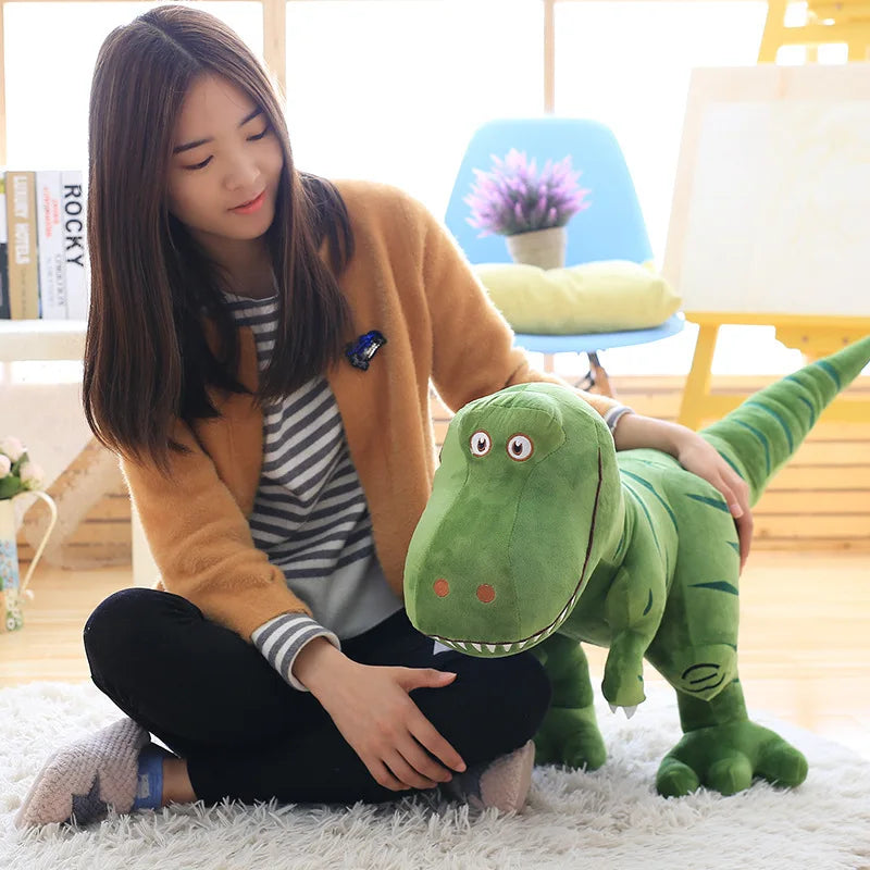 1pc 40-100cm New Dinosaur Plush Toys | Cartoon Tyrannosaurus Cute Stuffed Toy Dolls for Kids | Perfect Birthday Gift for Boys