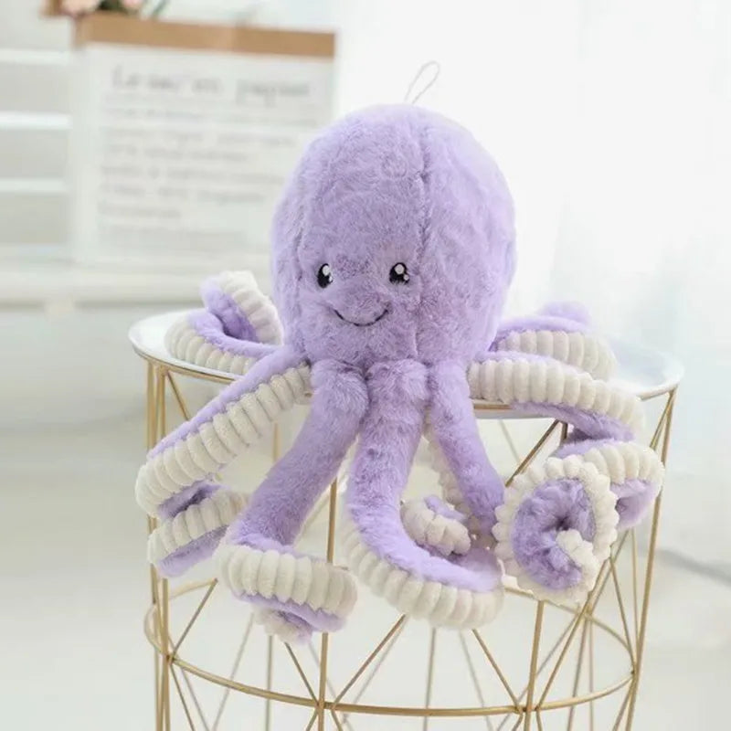 40/60/80cm Huge Cute Octopus Plush Toy | Octopus Whale Dolls Stuffed Pillow | Plush Sea Animal Toys for Children and Girls | Perfect Xmas Gift | Alo Trendy