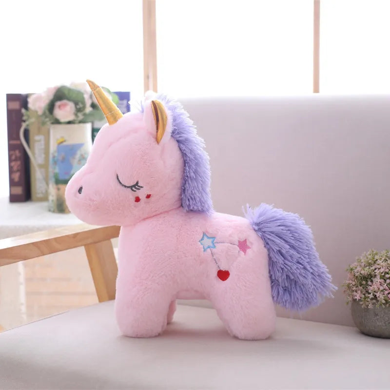 40-70cm Unicorn Stuffed Animals Plush Toy | High-Quality Cartoon Unicornio Animal Horse | Perfect Gift for Children & Kids Christmas Present | Alo Trendy