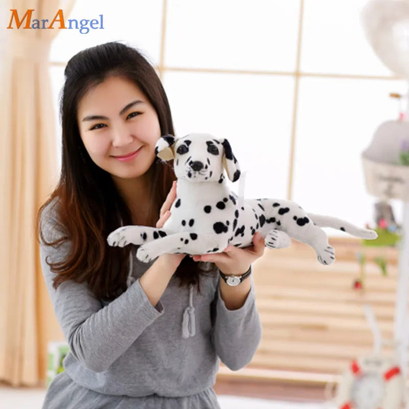 1pc 30/40/50/60cm Kawaii Dalmatians Stuffed Toys | Cute Simulation Dog Plush Toys | Stuffed Doll Kids Baby Toys Gift | Alo Trendy