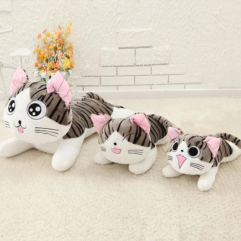 Cat Plush Toys | Chi Chi's Cat Stuffed Doll | Soft Animal Dolls | Cheese Cat Stuffed Toys | Pillow Cushion for Kids | Sweet Cat Doll