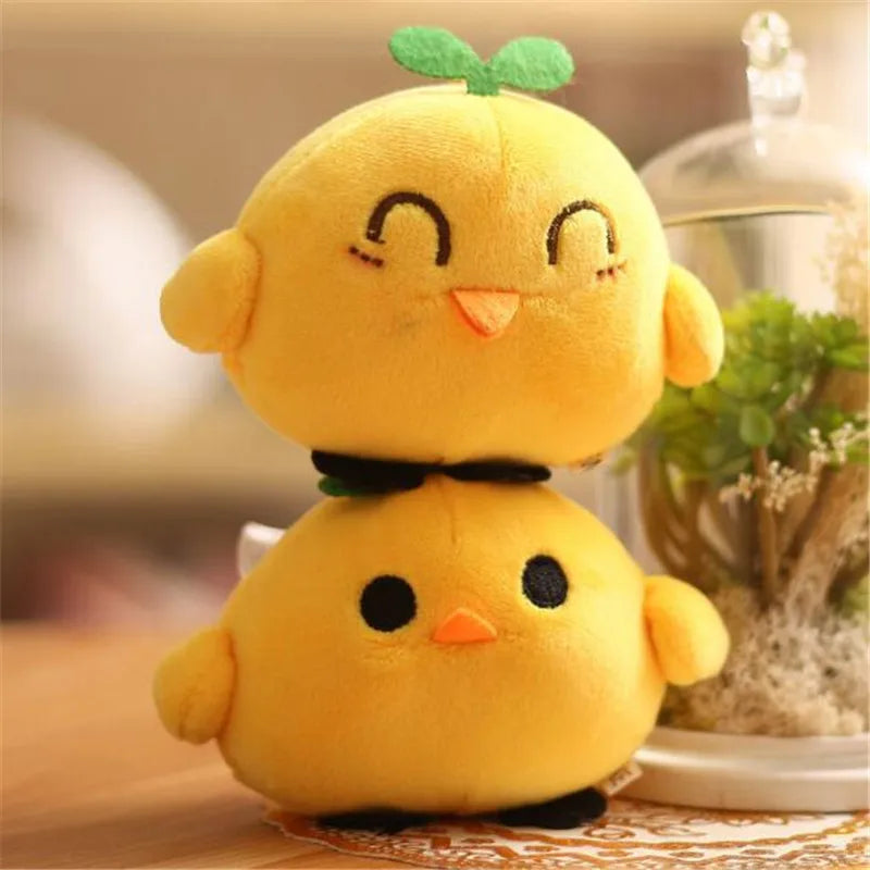 1PCS Expression Chicken Plush Toys | Small Pendant Korean Cute Chickens Stuffed Toy | Perfect 10CM Activity Gift