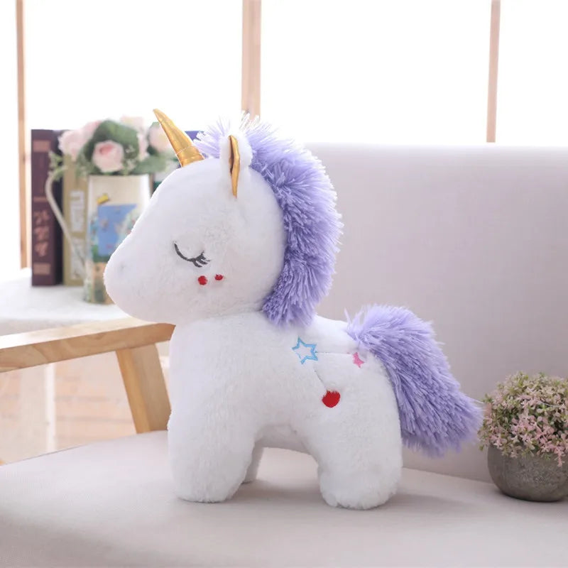 40-70cm Unicorn Stuffed Animals Plush Toy | High-Quality Cartoon Unicornio Animal Horse | Perfect Gift for Children & Kids Christmas Present | Alo Trendy