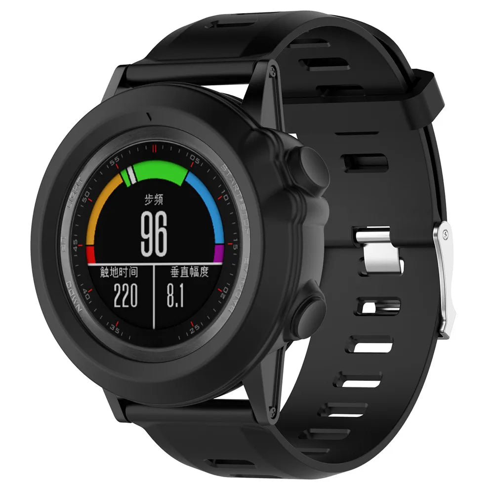 Protective Shell for Garmin Fenix 3, Fenix3 HR, Sapphire, Quatix 3, Tactix Bravo | Colorful Silicone Protector Case