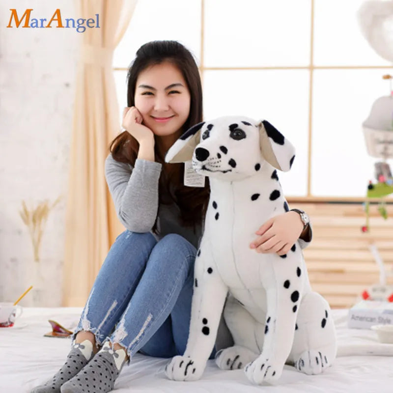 1pc 30/40/50/60cm Kawaii Dalmatians Stuffed Toys | Cute Simulation Dog Plush Toys | Stuffed Doll Kids Baby Toys Gift | Alo Trendy