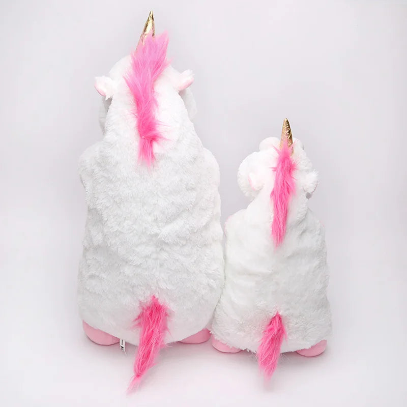 Fluffy Unicorn Plush Toy | Soft Stuffed Animal Unicorn Plush Dolls - 56cm, 40cm, 18cm, 15cm | Cute Kids' Gift