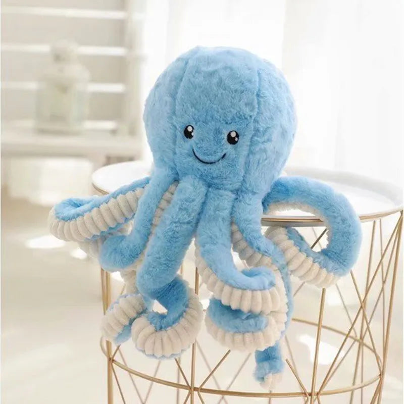 40/60/80cm Huge Cute Octopus Plush Toy | Octopus Whale Dolls Stuffed Pillow | Plush Sea Animal Toys for Children and Girls | Perfect Xmas Gift | Alo Trendy