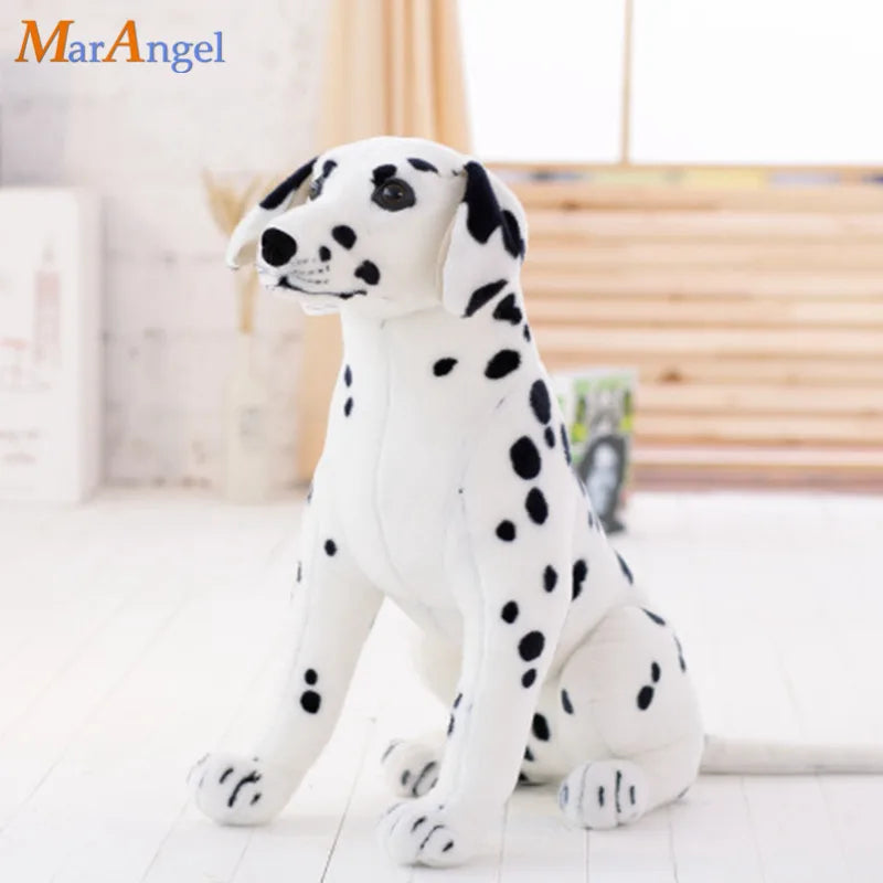 1pc 30/40/50/60cm Kawaii Dalmatians Stuffed Toys | Cute Simulation Dog Plush Toys | Stuffed Doll Kids Baby Toys Gift | Alo Trendy