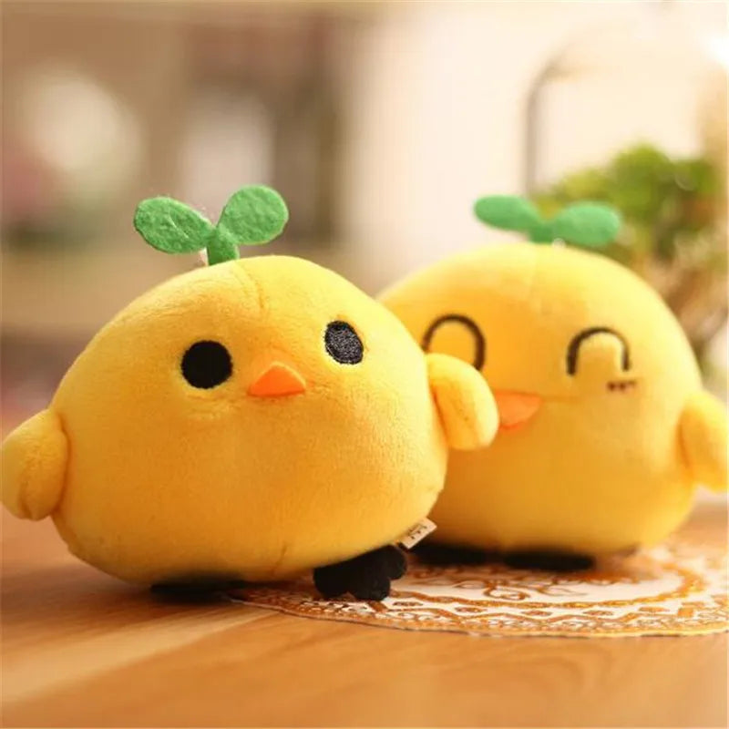 1PCS Expression Chicken Plush Toys | Small Pendant Korean Cute Chickens Stuffed Toy | Perfect 10CM Activity Gift