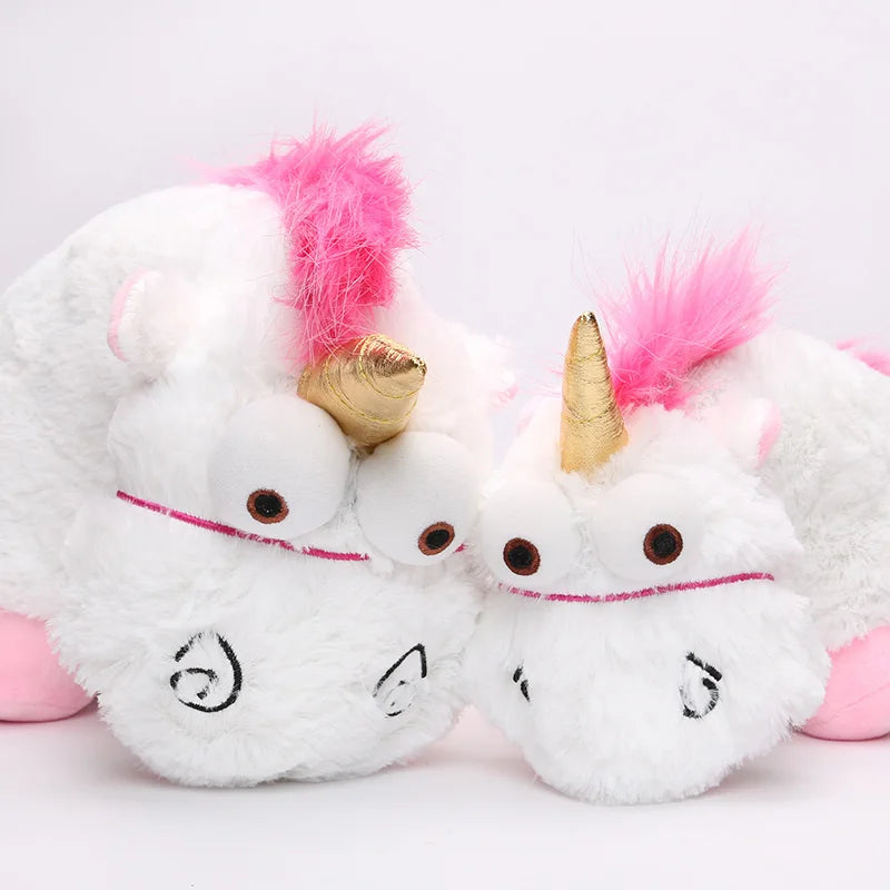 Fluffy Unicorn Plush Toy | Soft Stuffed Animal Unicorn Plush Dolls - 56cm, 40cm, 18cm, 15cm | Cute Kids' Gift