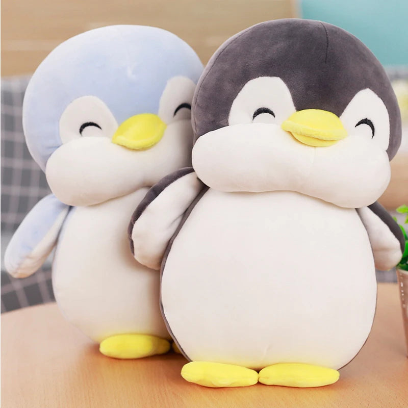 30-55cm Soft Fat Penguin Plush Toys | Stuffed Cartoon Animal Doll | Fashion Toy for Kids and Babies | Perfect Christmas and Birthday Gift for Lovely Girls