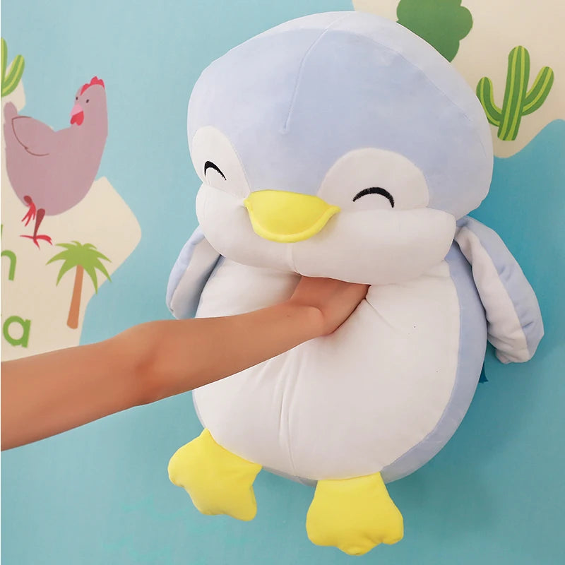 30-55cm Soft Fat Penguin Plush Toys | Stuffed Cartoon Animal Doll | Fashion Toy for Kids and Babies | Perfect Christmas and Birthday Gift for Lovely Girls