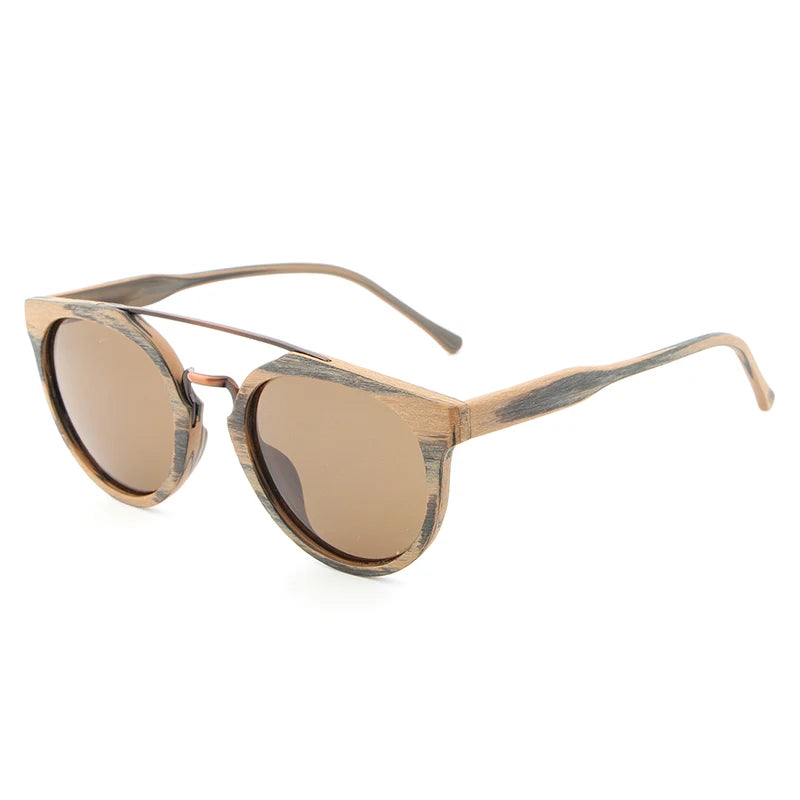 New Design Vintage Acetate Wood Sunglasses for Men and Women | Stylish and Eco-Friendly Unisex Eyewear