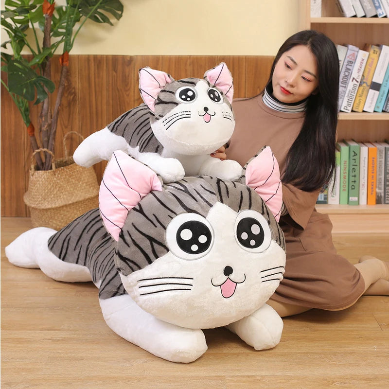 6 Styles Kitty Cat Plush Toys | Chi Chi's Cat Stuffed Doll | Soft Animal Dolls | Cheese Cat Stuffed Toys | Pillow Cushion for Kids