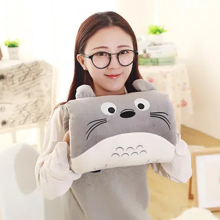 Winter Cartoon Plush Hand Warmer Toys | Cute Animals Soft Pillow Cushion | Non-Electrical Kids Gift