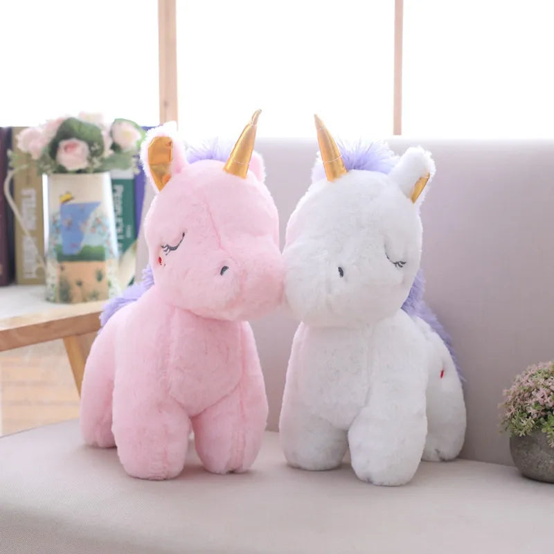 40-70cm Unicorn Stuffed Animals Plush Toy | High-Quality Cartoon Unicornio Animal Horse | Perfect Gift for Children & Kids Christmas Present | Alo Trendy