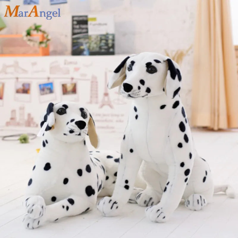 1pc 30/40/50/60cm Kawaii Dalmatians Stuffed Toys | Cute Simulation Dog Plush Toys | Stuffed Doll Kids Baby Toys Gift | Alo Trendy