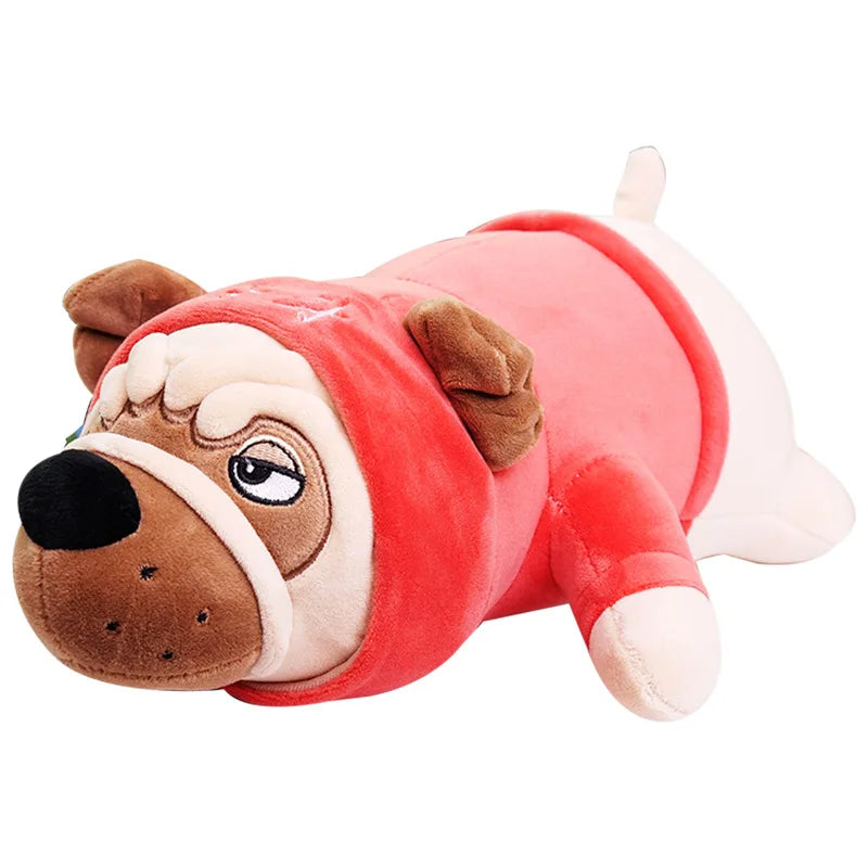 35-90CM Sand Dog Doll Stuffed Simulation Plush Sharpei Pug Lovely Puppy Pet Toy Plush Animal Pillow Children Kids Birthday Gift | Alo Trendy