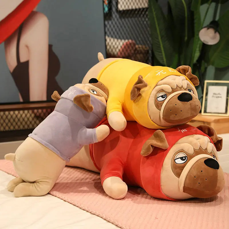 35-90 cm Cartoon Fat Shar Pei Plush Toy Long Sheep Soft Stuffed Animal Pillow Cushion Dog Doll Birthday Gift | Alo Trendy