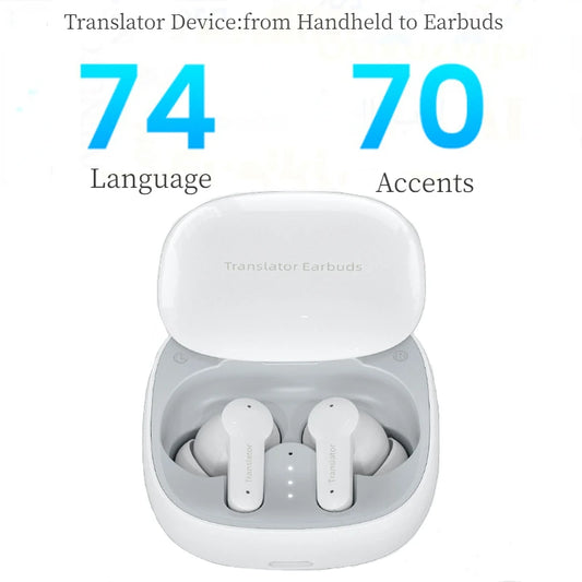 B11 Translation Headphones | Real-Time Bluetooth Earbuds Translator | 144 Languages Simultaneous Business Interpretation