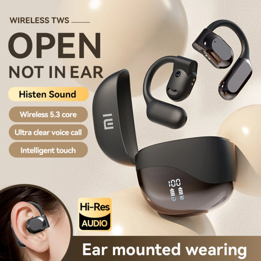 Xiaomi Wireless Earphones Earhook | HIFI Bluetooth 5.3 Running Game Earphones | Voice Call with Digital Display Microphone