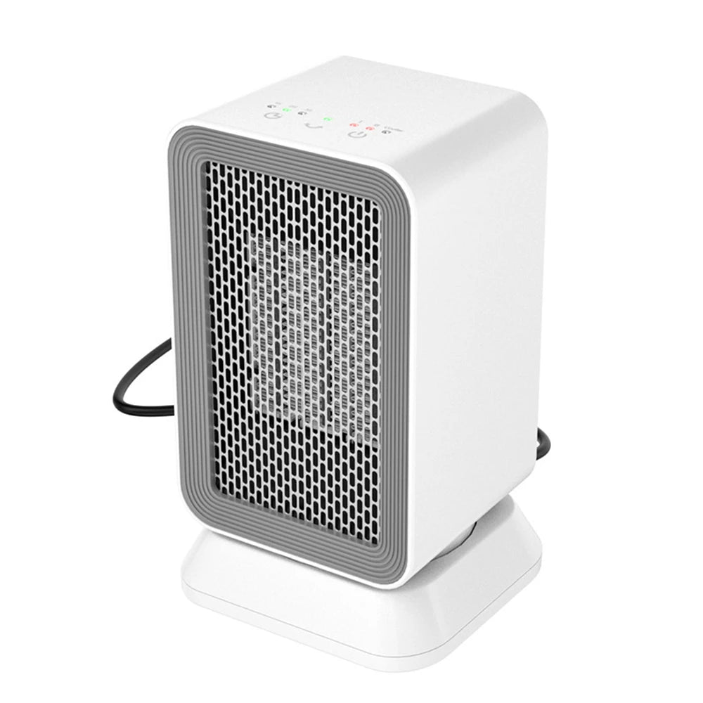 1000W Silent Electric Heater for Home, Bedroom & Office | Low Consumption Vertical Heating Fan with Overheating Protection