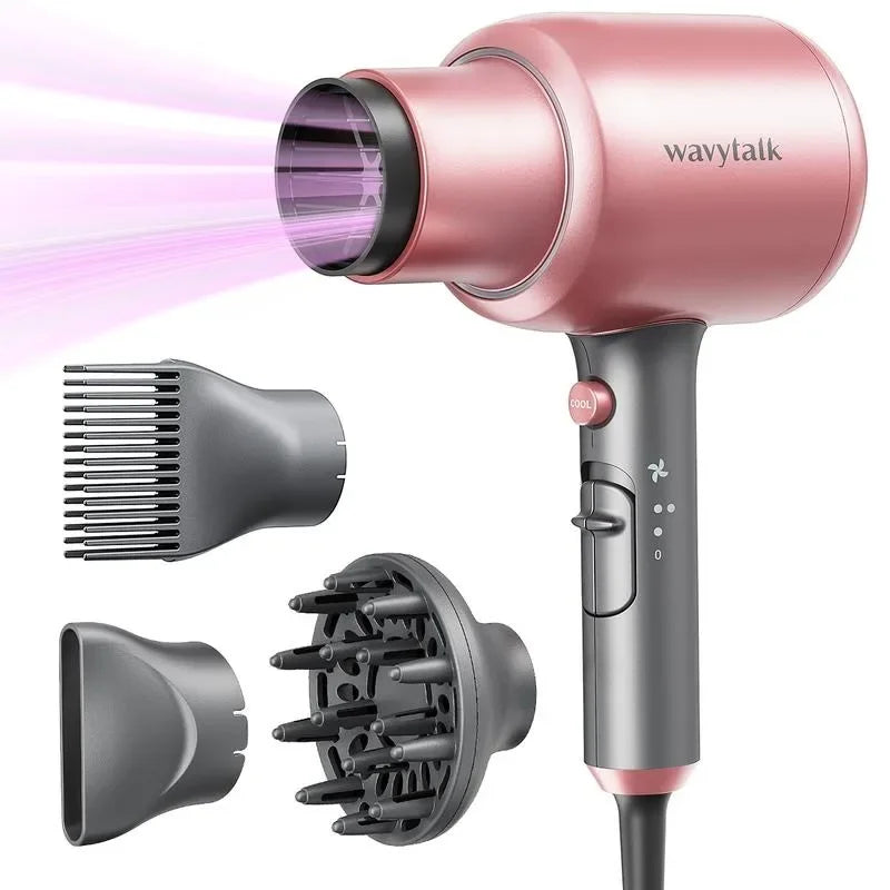 Wavytalk Professional Ionic Hair Dryer with Diffuser