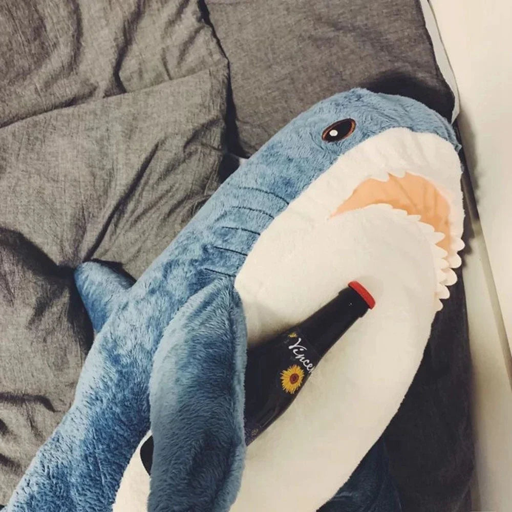 100cm Large Shark Sofa Bed Sleeping Pillow Doll Plush Toys | Interesting Birthday Gifts for Boys and Girls Decorative Decoration | Alo Trendy