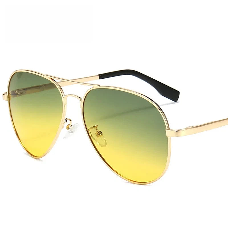 Color Change Sunglasses | Men Pilot Driving Photochromic Yellow Polarized | Women Sun Glasses Aviation Day And Night Vision | Oculos | Alo Trendy