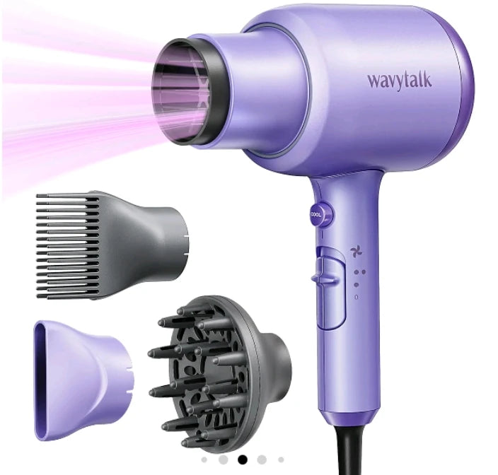 Wavytalk Professional Ionic Hair Dryer with Diffuser