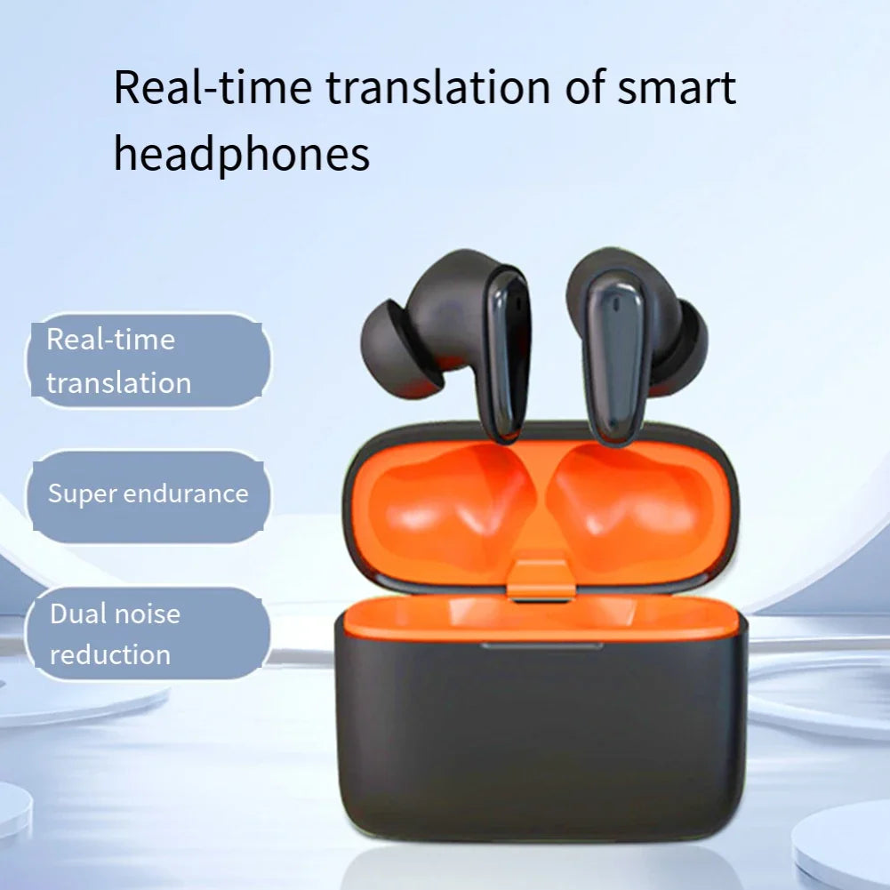 For Daily Use 144 Languages Translator Instant Translation Headphones Daily Use Adjustable Headbands Comfortable To Wear