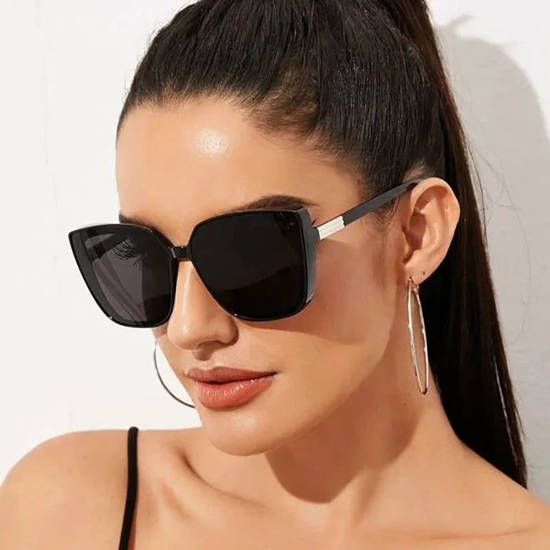 Fashion Classic Women Sunglasses | Cat Eye Vintage Sun Glasses for Men and Women | Stylish Cateye Shades for Female and Male