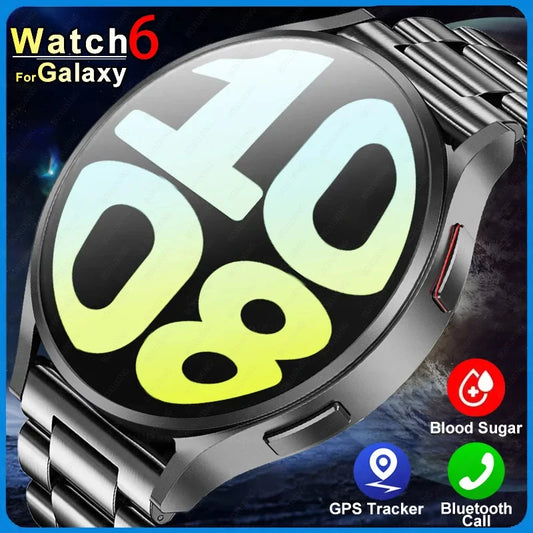 New For Samsung Galaxy Watch 6 Classic Smart Watch | Men & Women Custom Dial | HD AMOLED | Voice Call | NFC | GPS Tracker | Sport Watches