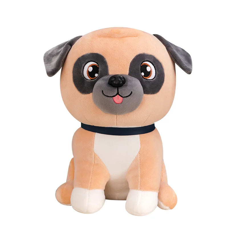 Simulation Dogs Plush Pug Toys Lifelike Husky Doll Soft Stuffed Animal Bulldog Plush Pillow Soft Cartoon Dolls Kids Gift | Alo Trendy