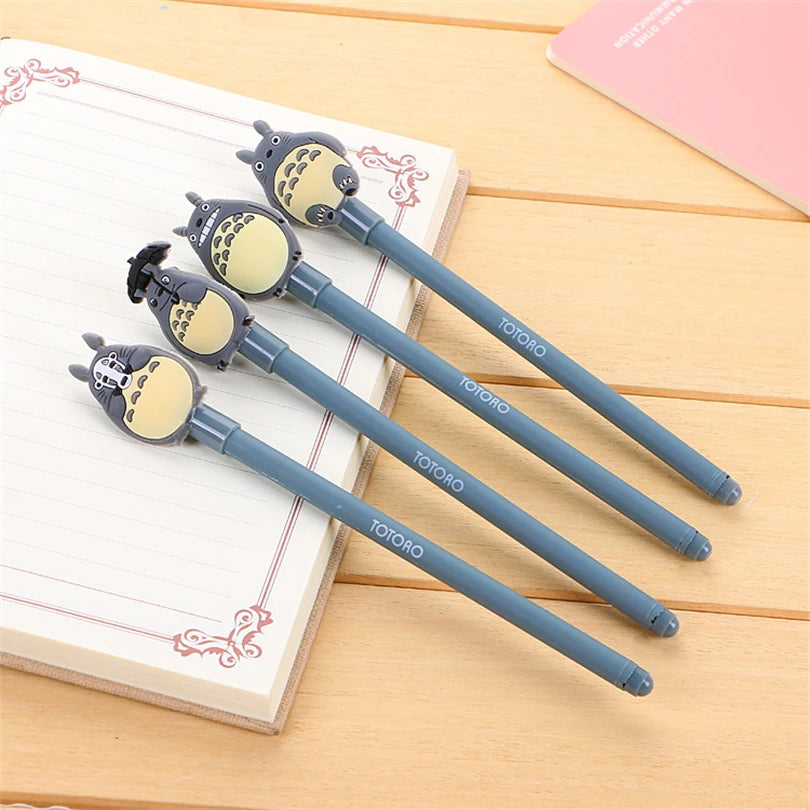 4Pcs 0.5mm Kawaii Cartoon Animal Gel Pen | Quality Cute Creative Ink Pen for School Office Supplies Gift | Alo Trendy