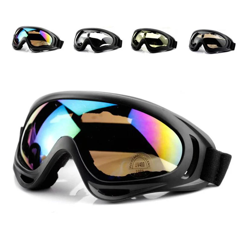 Ski Snowboard Goggles | Mountain Skiing Eyewear | Snowmobile Winter Sports Goggles | Snow Glasses | Cycling Sunglasses | Men's Mask for Sun Protection