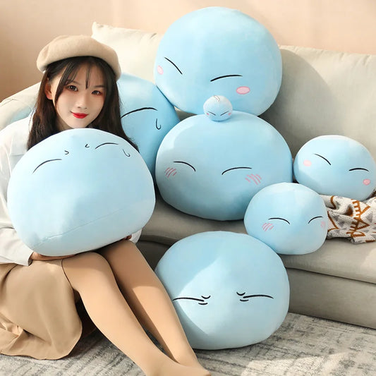 28/45/55cm Rimuru Tempest Plush Toys | Anime That Time I Got Reincarnated as a Slime Throw Pillow | Back Cushion Soft Gift for Boys