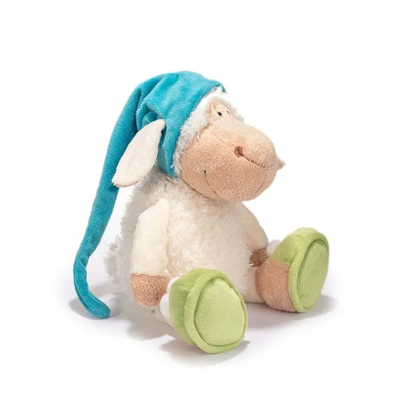 25cm Very Cute Sleepy Sheep Creative Cartoon Plush Toy | Stuffed Doll Sheep for Children and Babies | Perfect Christmas Gift and Birthday Present | Alo Trendy