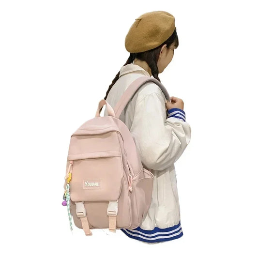 13-Inch Mini Elementary School Backpack | Waterproof Nylon Women's Bag | Children's Favorite Lightweight Campus Backpack