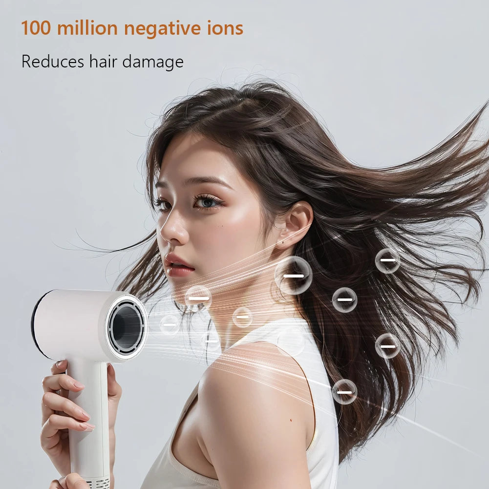 110000 RPM Professional Hair Dryer Negative Ionic Blow Dryer Brushless Motor High Speed Hair Dryer Low Noise For Home Hair Dryer